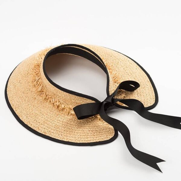 Leah Raffia Visor - Image 5