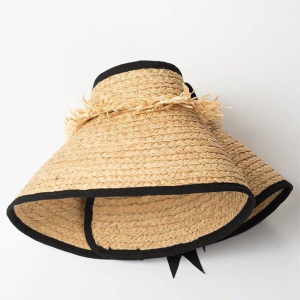 Leah Raffia Visor - Image 8