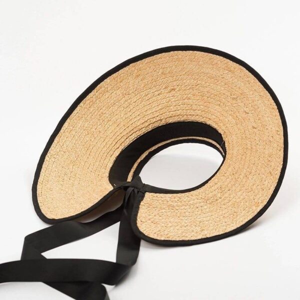 Leah Raffia Visor - Image 6