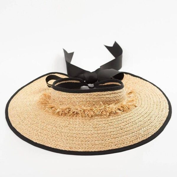 Leah Raffia Visor - Image 4