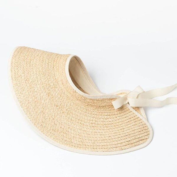 Lucy Raffia Visor - Image 6