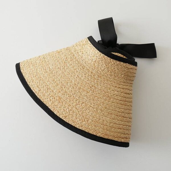 Lucy Raffia Visor - Image 5