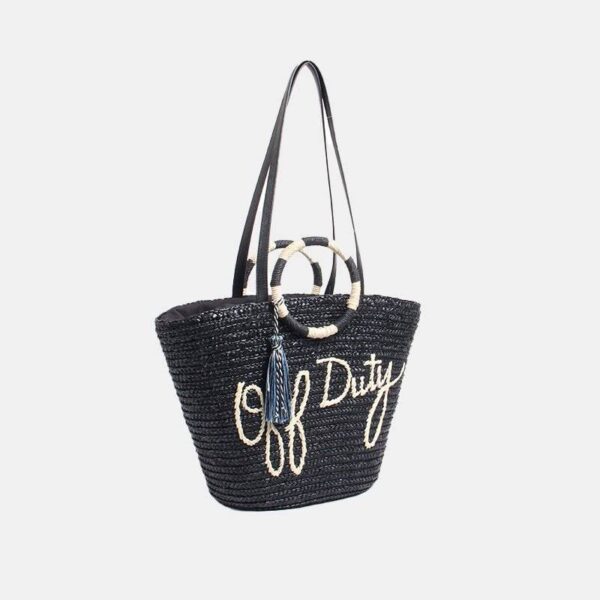 Bano Straw Basket Bag - Image 3