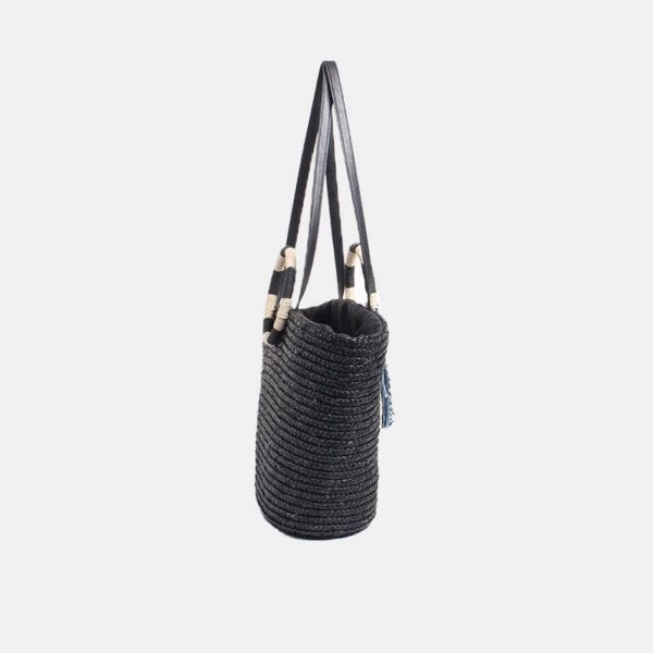 Bano Straw Basket Bag - Image 5