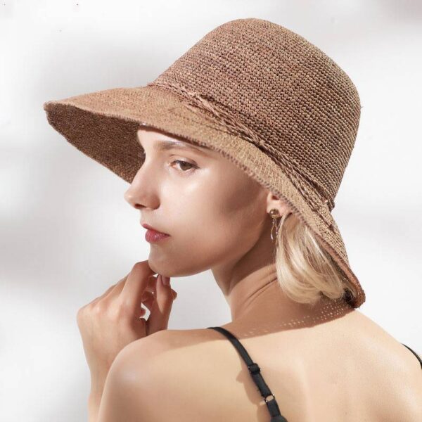 Dale Raffia Crochet Cloche Hat - Image 2