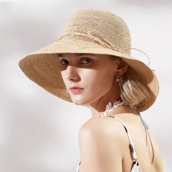 Dale Raffia Crochet Cloche Hat - Image 3