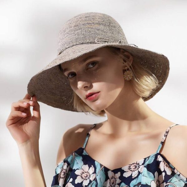 Dale Raffia Crochet Cloche Hat - Image 4