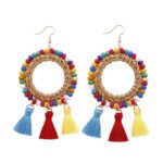 Greta Rattan Earring
