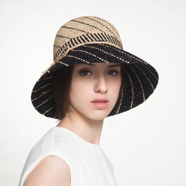 Isabel Raffia Crochet Cloche Hat - Image 2