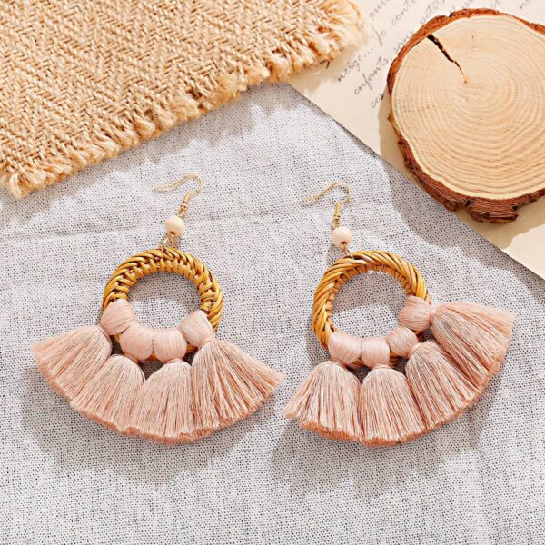 Nyla Rattan Earring - Image 7