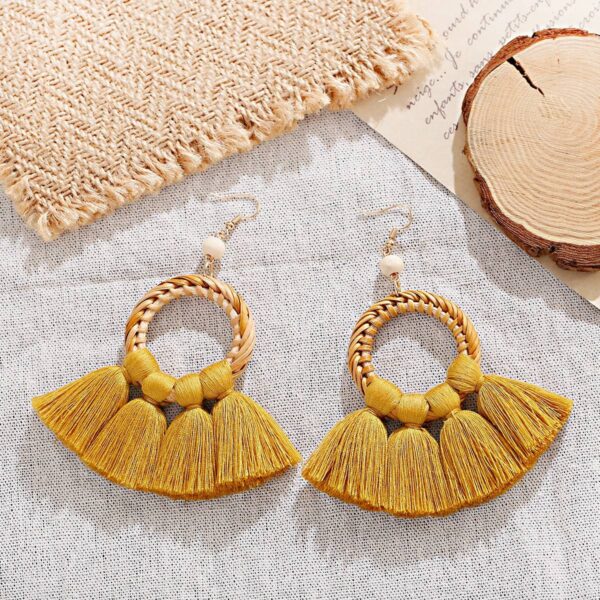 Nyla Rattan Earring - Image 8