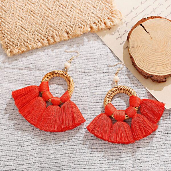 Nyla Rattan Earring - Image 10