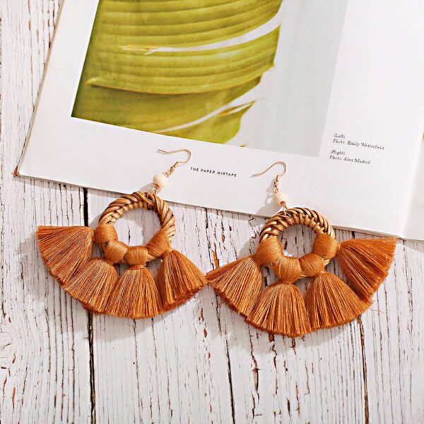 Nyla Rattan Earring - Image 6
