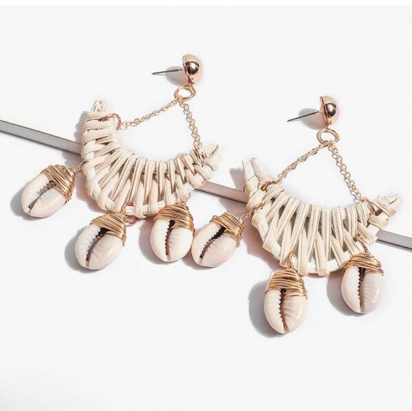 Valeria Rattan Earring - Image 5