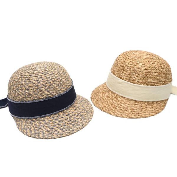 Ariella Raffia Baseball Cap - Image 5