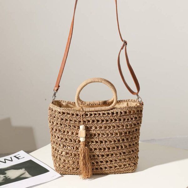 Imani Straw Basket Bag – Bild 4