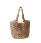 Audrey Straw Tote