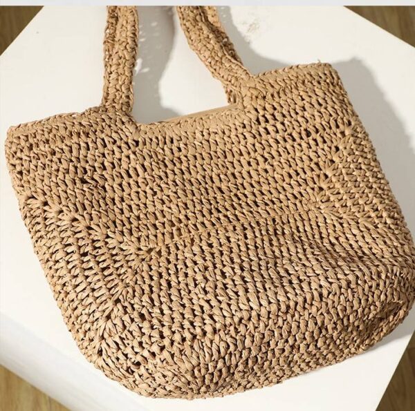 Audrey Straw Tote - Image 2