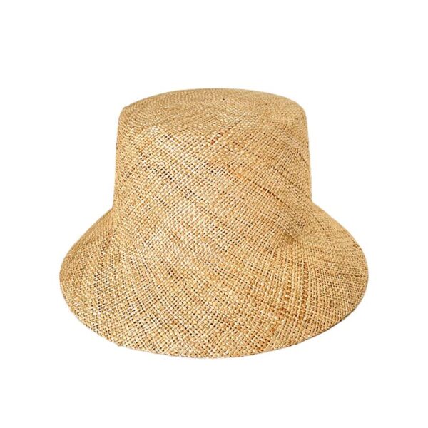 Nalia Straw Bucket Hat - Image 4