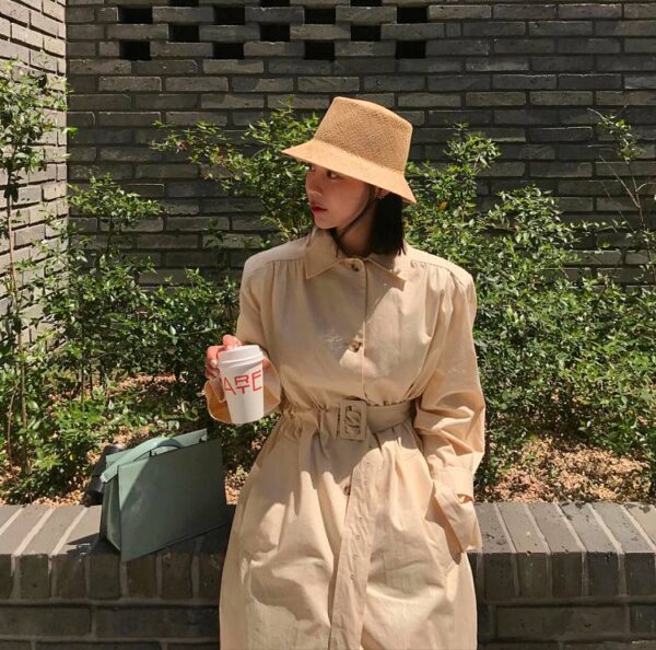 Nalia Straw Bucket Hat - Image 3