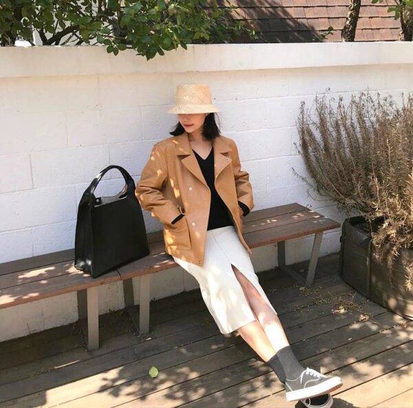 Nalia Straw Bucket Hat - Image 2