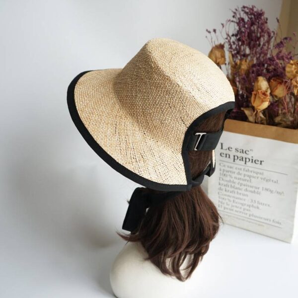 Melanie Straw Bucket Hat - Image 6