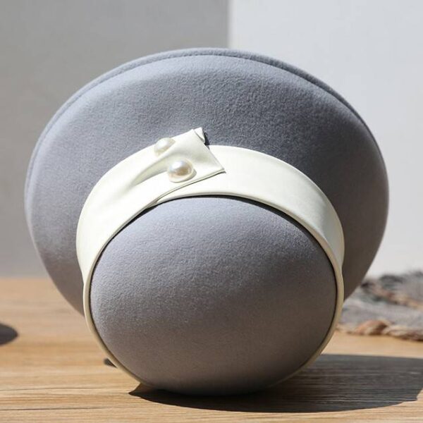 Briella Merino Wool Felt Cloche Hat - Image 6
