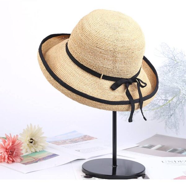 Jocelyn Raffia Crochet Cloche Hat – Bild 3