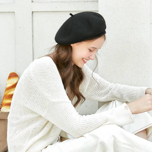 Nala Merino Wool Beret - Image 2