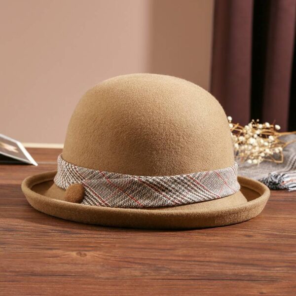 Skye Wool Felt Bowler Hat - Image 8