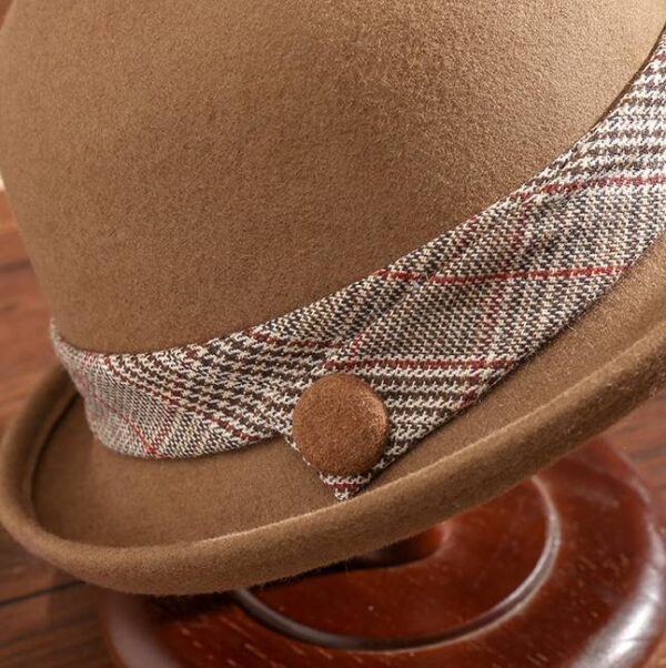 Skye Wool Felt Bowler Hat - Image 7