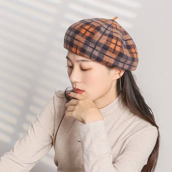 Cho Merino Wool Beret - Image 4