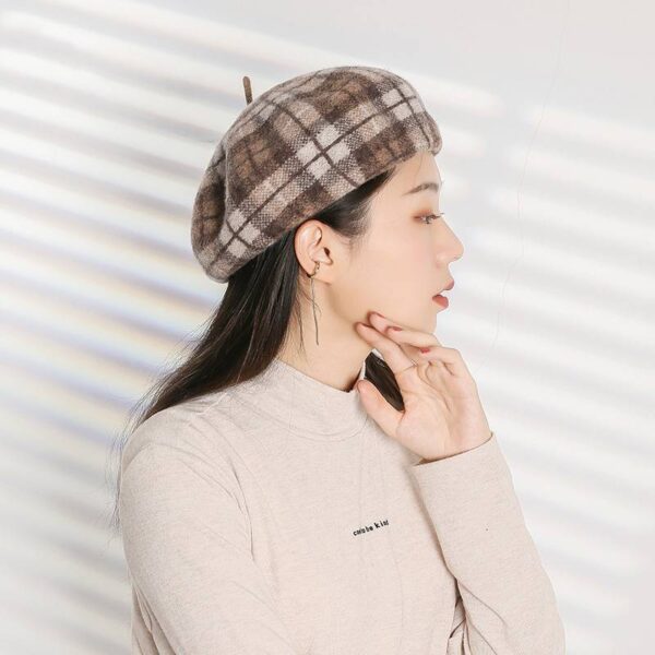 Cho Merino Wool Beret - Image 5