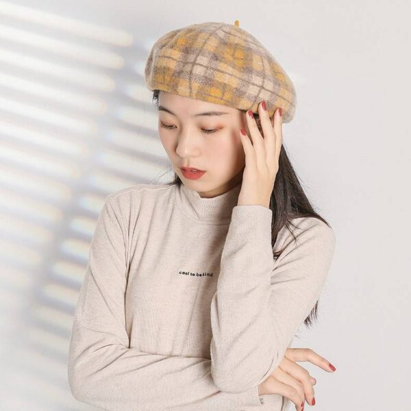 Cho Merino Wool Beret - Image 2