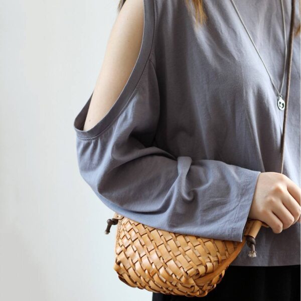 Inna Vegetable Tanned Leather Cross body Bag - Image 2