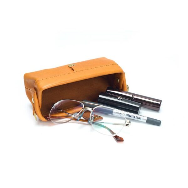 Kayo Vegetable Tanned Leather Mini Pouch - immagine 5