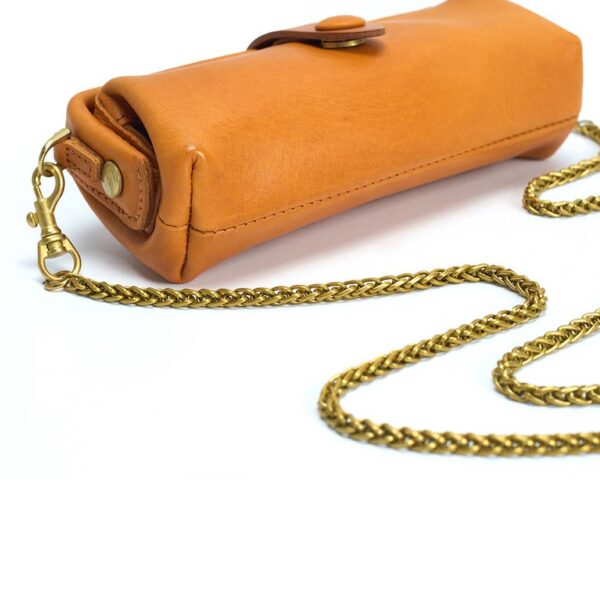 Kayo Vegetable Tanned Leather Mini Pouch - immagine 4