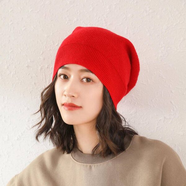 Ran Pure Cashmere Beanie - Image 3