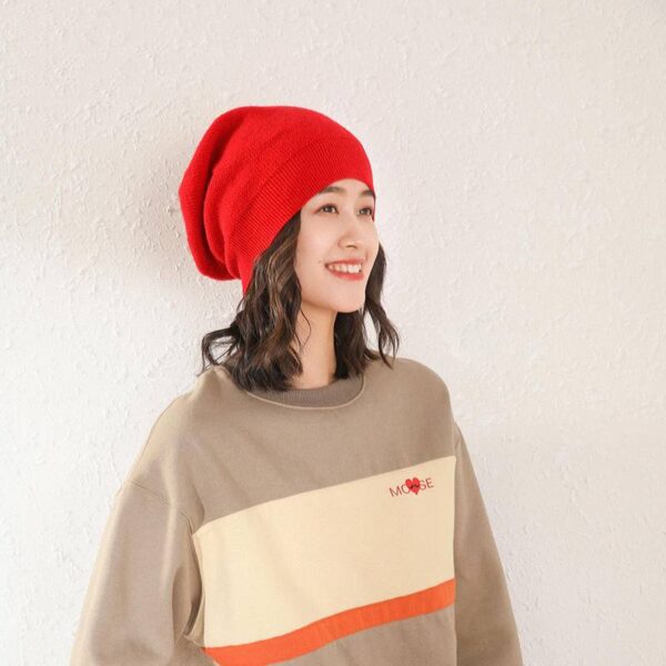 Ran Pure Cashmere Beanie - Image 2