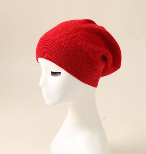 Ran Pure Cashmere Beanie - Image 8