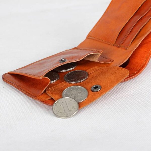 Chesa Vegetable Tanned Leather Wallet - Image 7