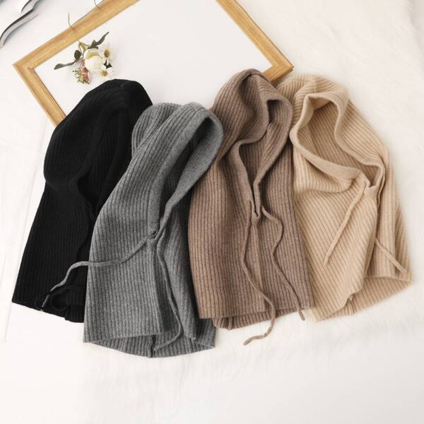 Garin Pure Cashmere Ribbed Snood - Image 5