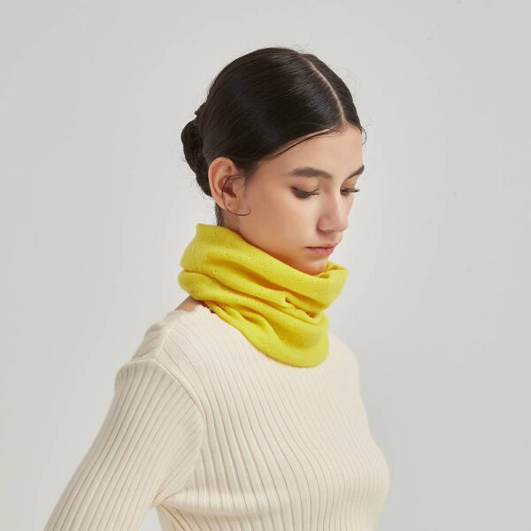 Nira Pure Cashmere Neck Warmer - Image 2