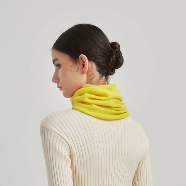 Nira Pure Cashmere Neck Warmer - Image 3