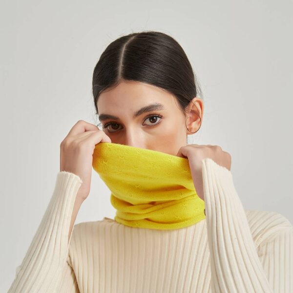 Nira Pure Cashmere Neck Warmer - Image 4
