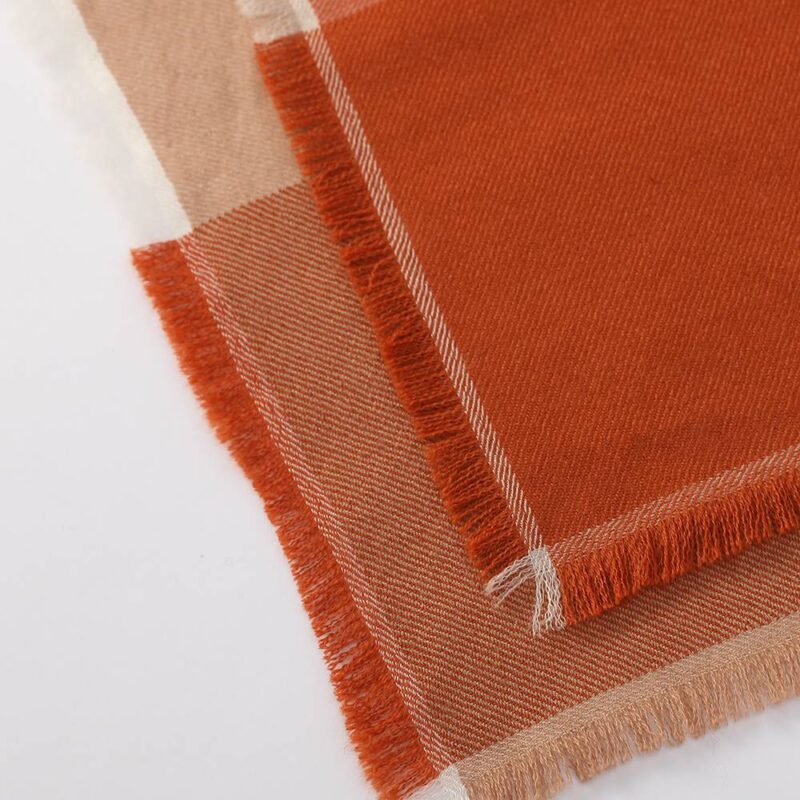 Helal Square Featherlight Cashmere Scarf Wrap - Image 6