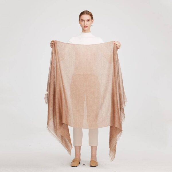 Tida Featherlight Cashmere Scarf Wrap - Image 2