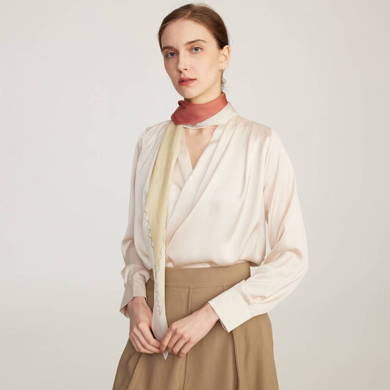 Foulard en soie Geb Neckerchief – Image 3