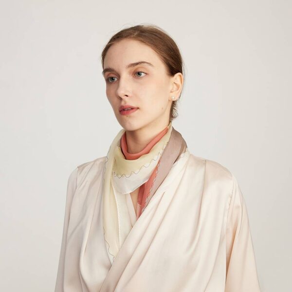 Geb Neckerchief Silk Scarf - Image 4
