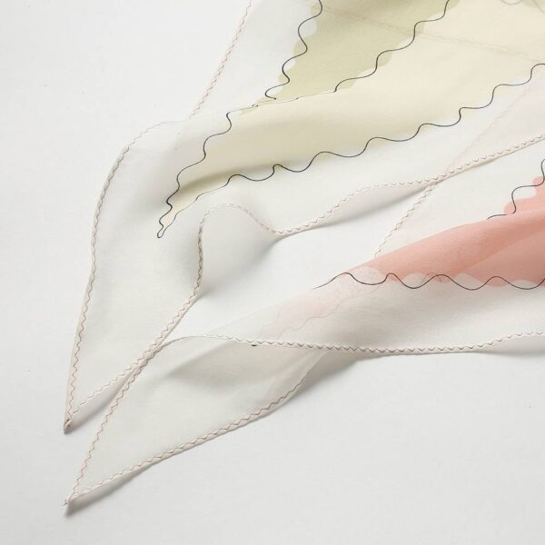 Geb Neckerchief Silk Scarf - Image 5